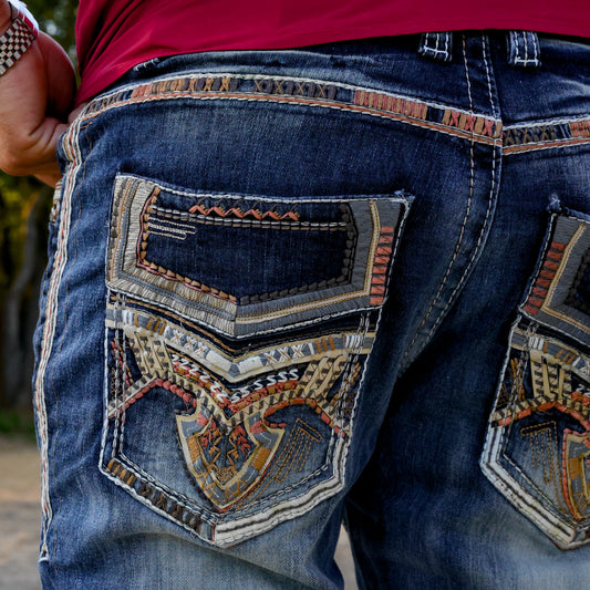 Men’s Straight Fit Blue Jean-040