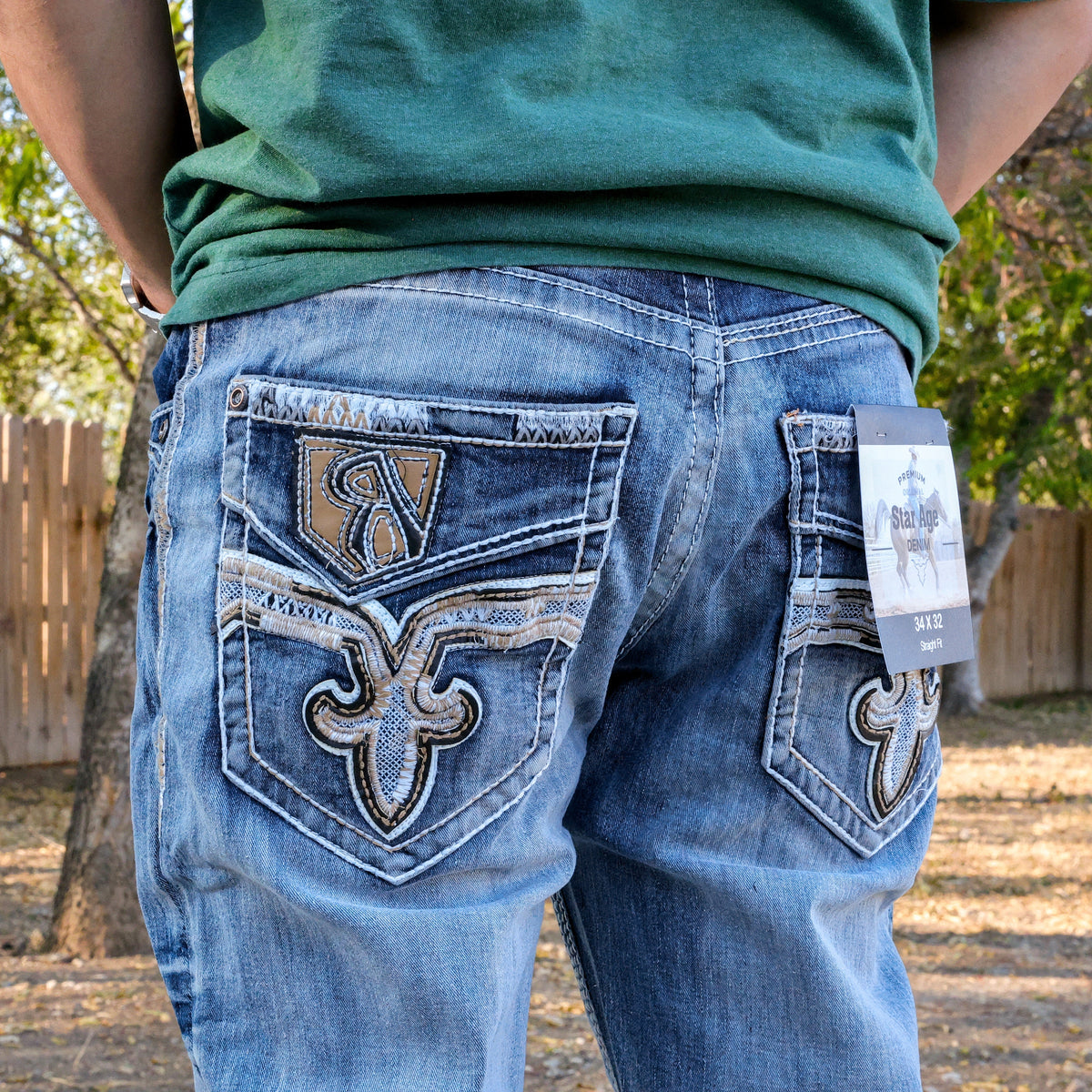 Men’s Straight Fit Blue Jean-041