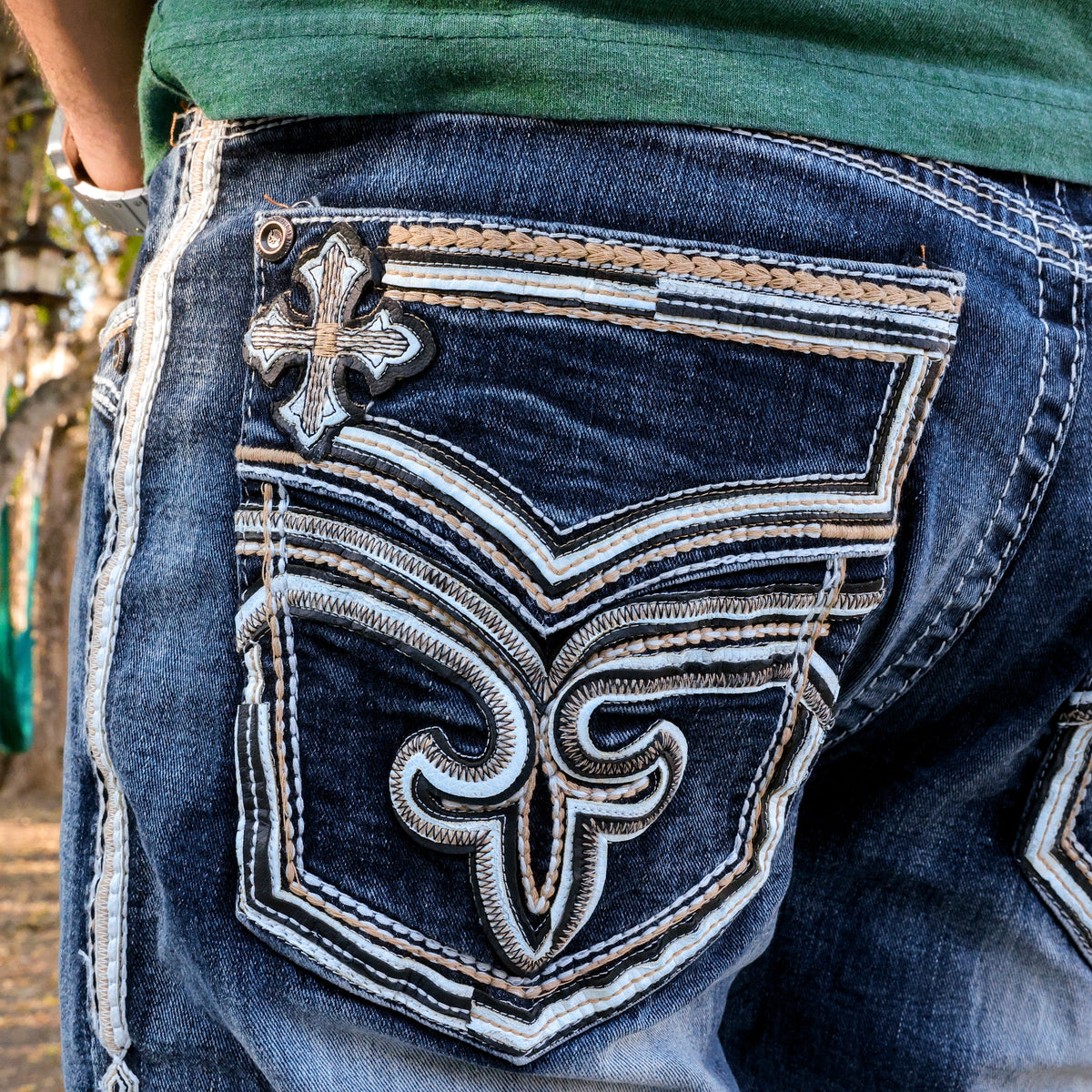 Men’s Straight Fit Blue Jean-042