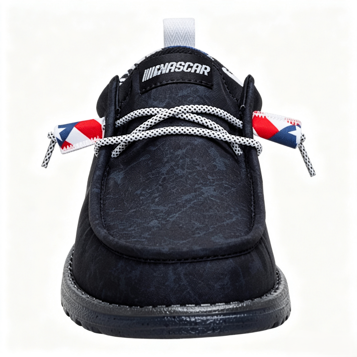 Men's Wally Funk NASCAR Merica Slip-On Shoes