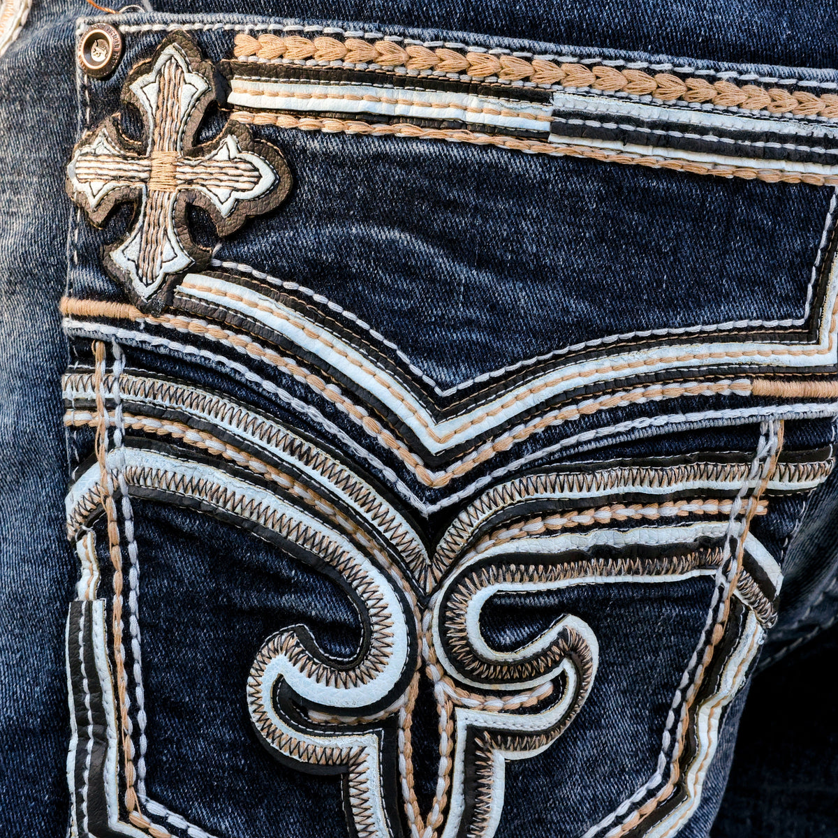 Men’s Straight Fit Blue Jean-042