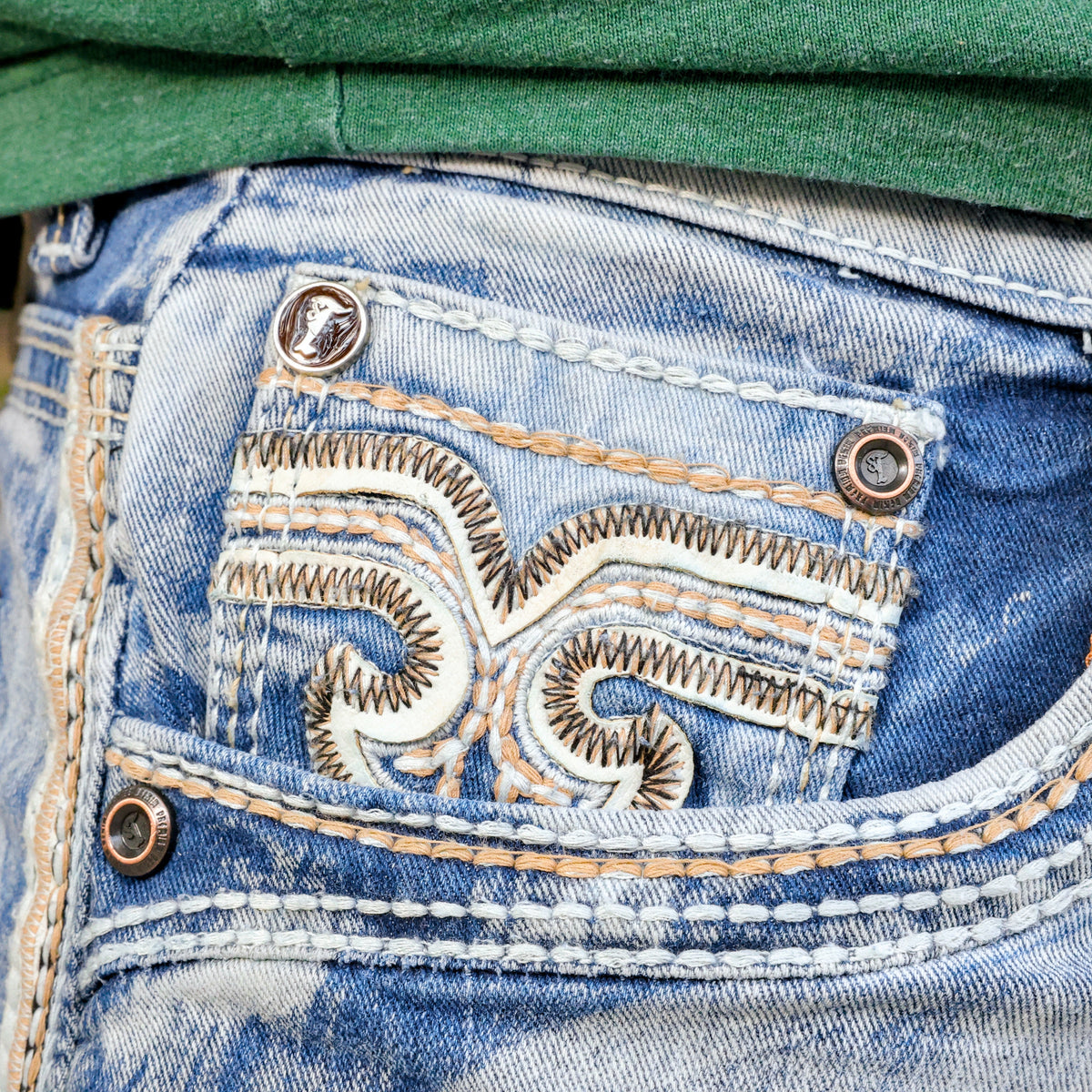 Men’s Straight Fit Blue Jean-043