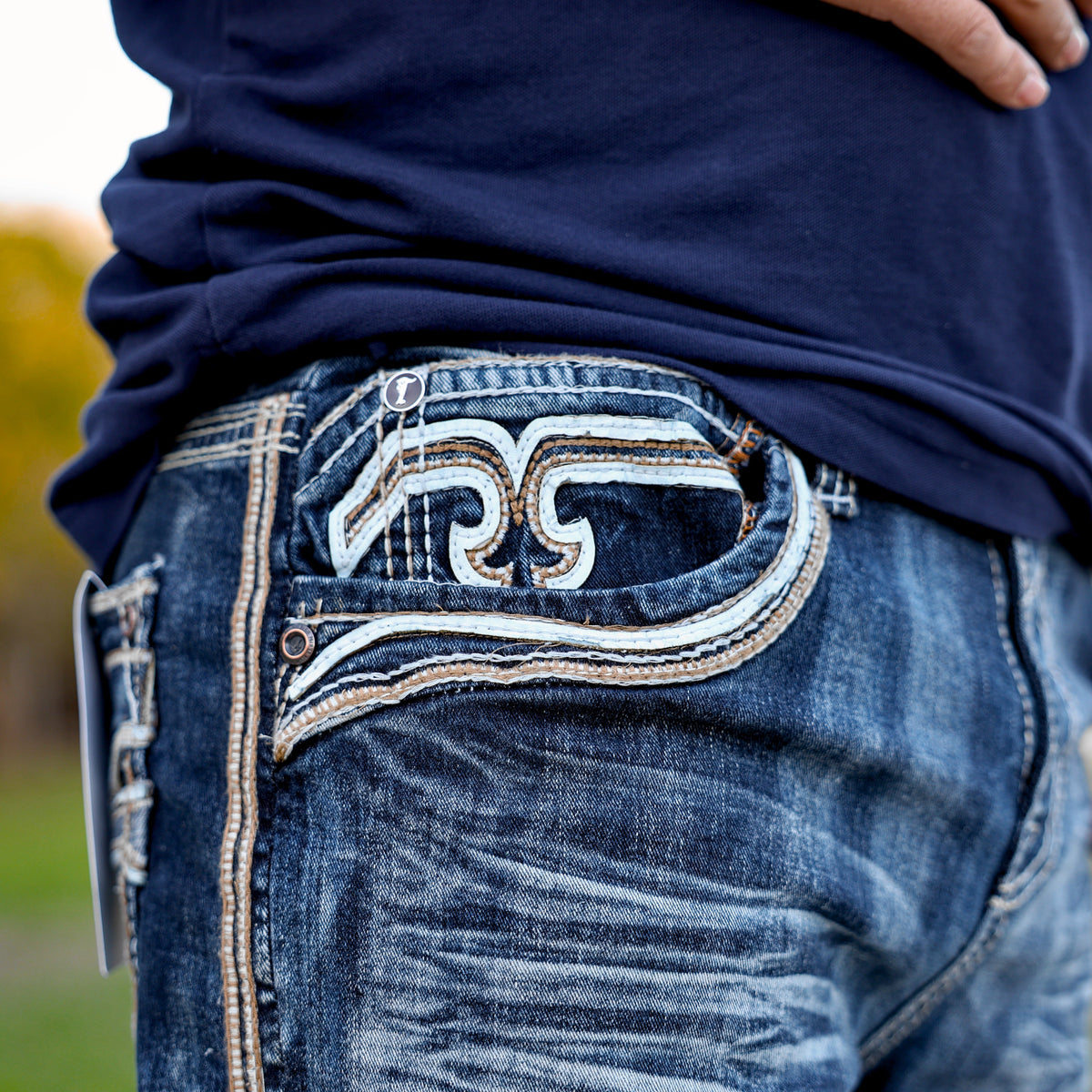 Men’s Straight Fit Blue Jean-049