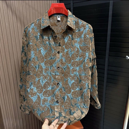 Affordable Luxury Jacquard Shirt