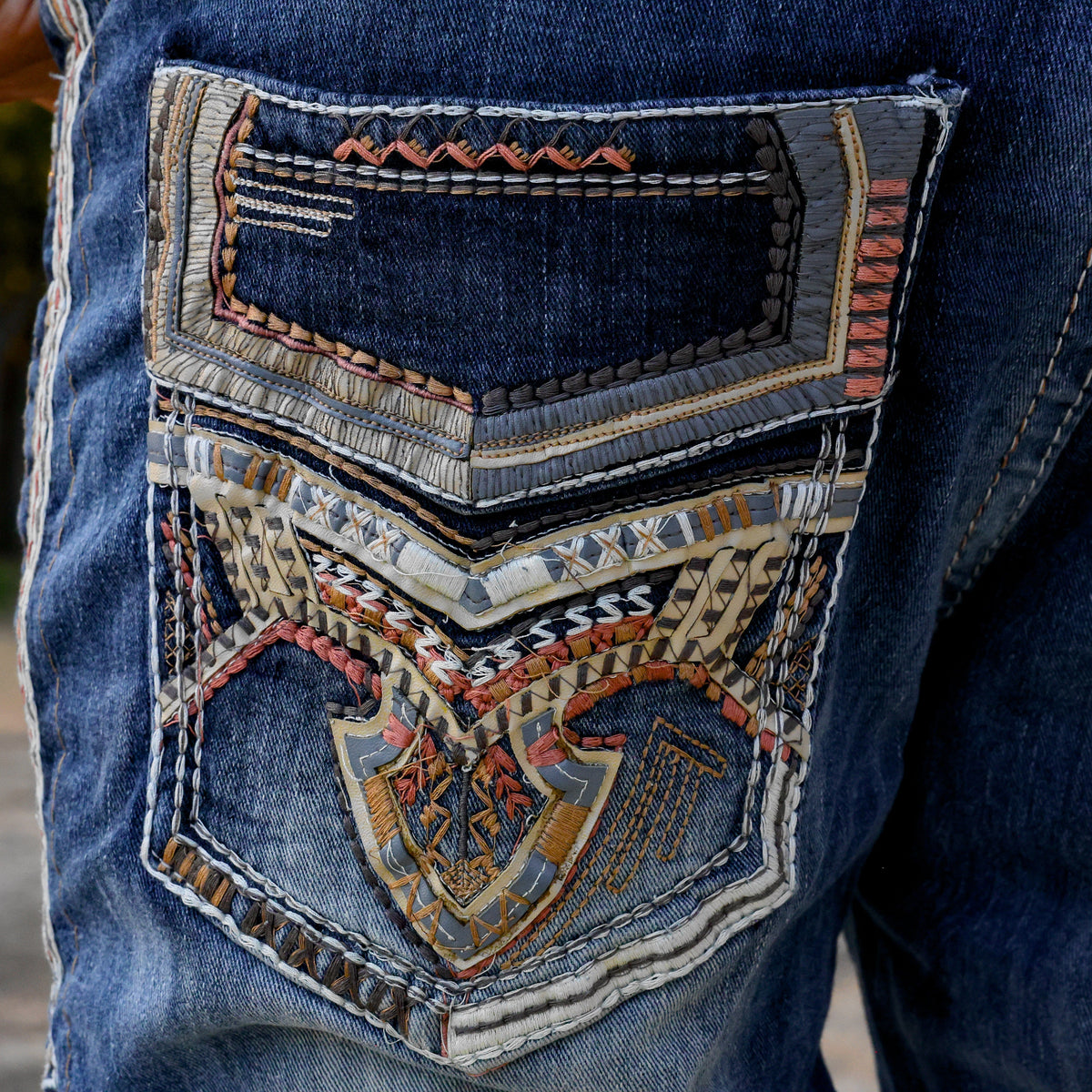 Men’s Straight Fit Blue Jean-040